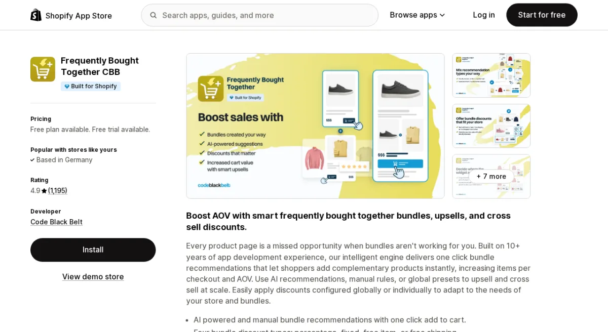 Frequently Bought Together CBB on the Shopify App Store