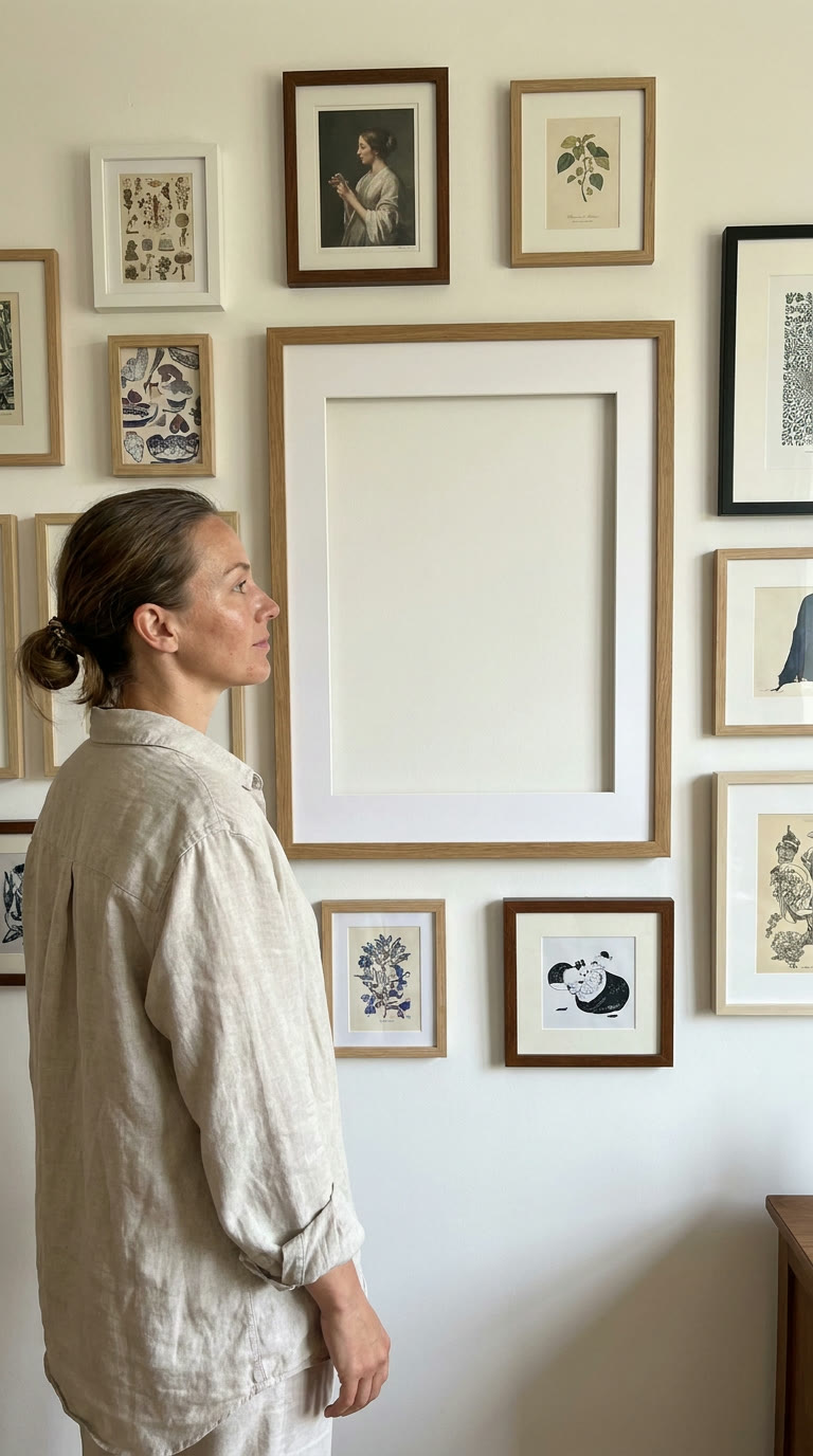 Gallery wall UGC scene